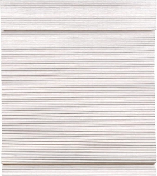 LazBlinds Cordless Bamboo Roman Shades, Privacy Window Treatment, Roll Up by LazBlinds