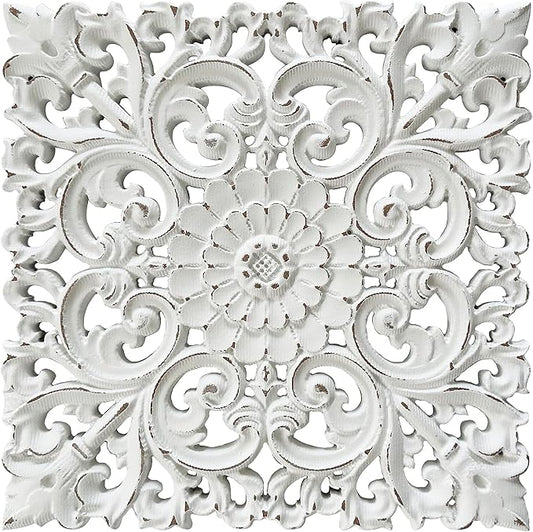 Musanpou Unique Hand Carved Wooden Wall Panels by Musanpou