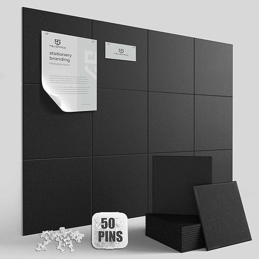 Large Cork Bulletin Board Wall by TSJOFFICE-WipeCleanThinkGreenWorkSmart