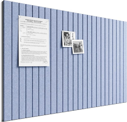 Bumusty Large Cork Board Alternative-36 x 24" Felt Bulletin Board Tiles by BUMUSTY