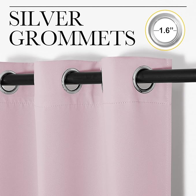 NICETOWN Blackout Draperies Curtains - Image 2
