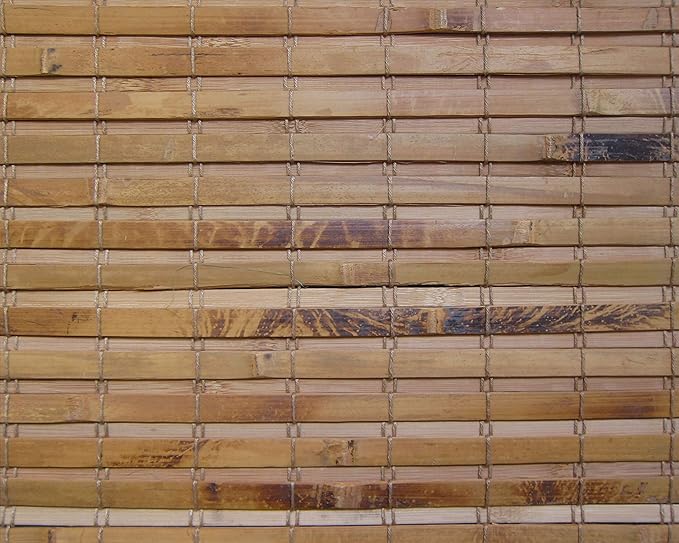 Cordless Woven Wood Roman Shades, 47W x 36H, Hatteras Camel, Sizes 20-72 Wide - Image 7