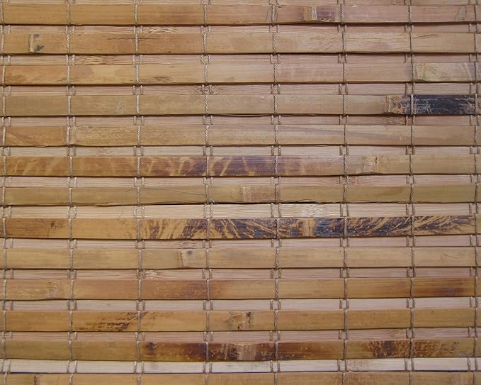 Cordless Woven Wood Roman Shades, 30W x 48H, Hatteras Camel, Sizes 20-72 Wide - Image 7