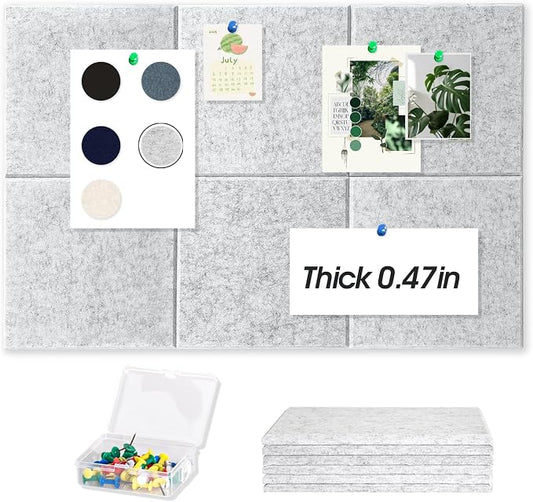 Thick Cork Board Tiles for Wall by Magrowill