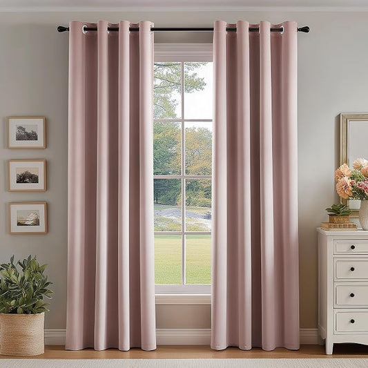 FMFUNCTEX 100% Blackout Curtains by Fmfunctex