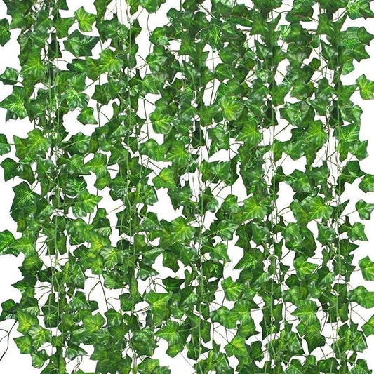 Comtelek 504 FT Artificial Ivy 72 Pack Ivy Vine Garland Ivy Leaves Greenery by Comtelek