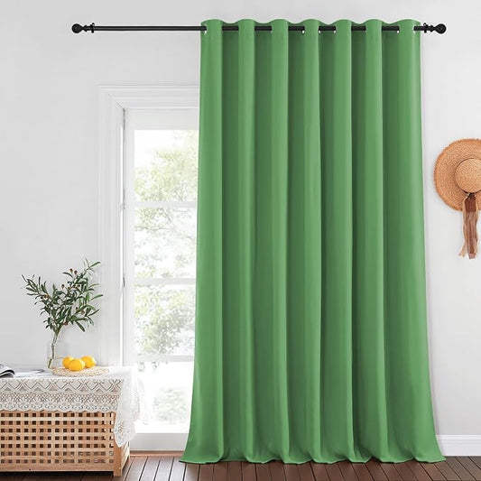 NICETOWN Blackout Curtains for Sliding Glass Door Room Divider Noise Reduce by NICETOWN
