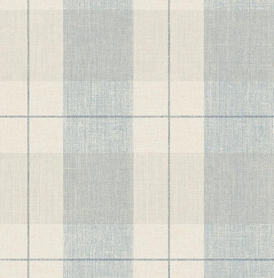 NextWall Lenox Hill Plaid Peel and Stick Wallpaper by NextWall