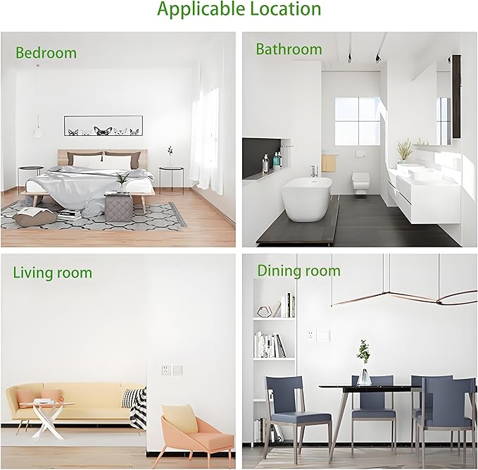 Safiyya 984.2"x17.7" Peel and Stick Wallpaper White Contact Paper Modern Wall - Image 5