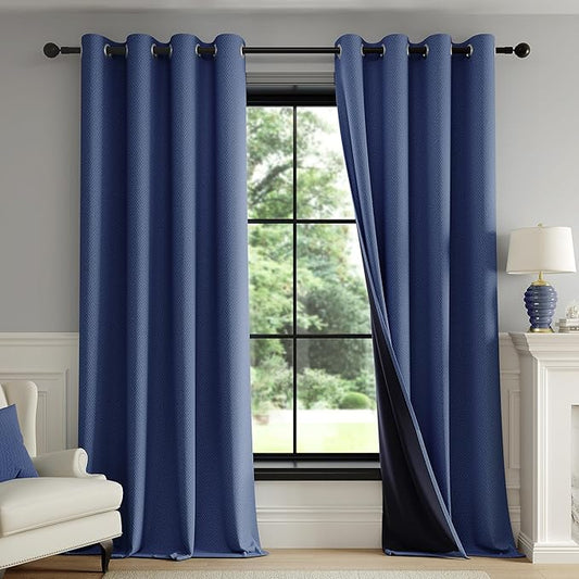 FMFUNCTEX 100% Blackout Curtains by Fmfunctex