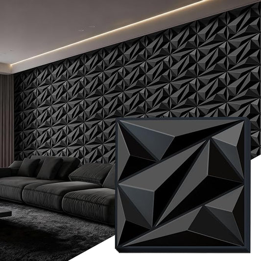 3D Wall Panel for Interior Wall Decor, PVC Wall Panels for Living Room Bedroom by janasse