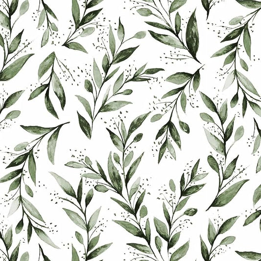 Livebor Green Leaf Wallpaper Peel and Stick Olive Leaf Contact Paper 17.7inch x by LiveborDirectWallpaper