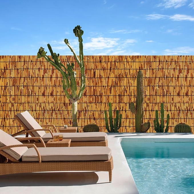 Reed Fencing Rolls, Bamboo Screens Outdoor - Image 2