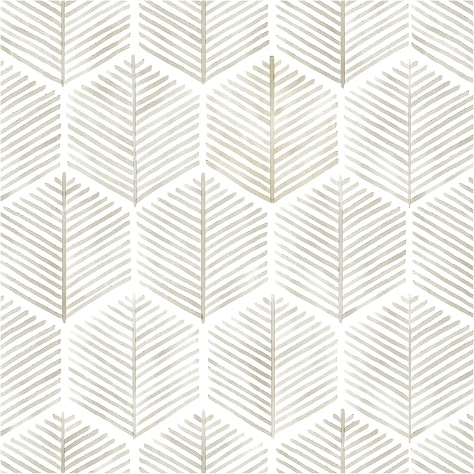 Modern Peel and Stick Wallpaper 17.3''×393'' Self Adhesive Wallpaper Boho by OSECAGE