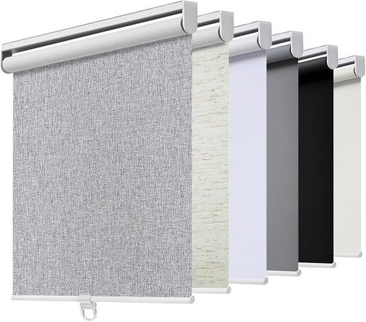Cordless Roller Shades Blackout Blinds by AOSKY