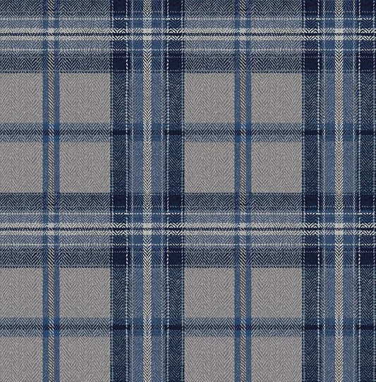 NextWall Harry & Grace Herringbone Plaid Premium Matte Non-Woven Peel and Stick by NextWall