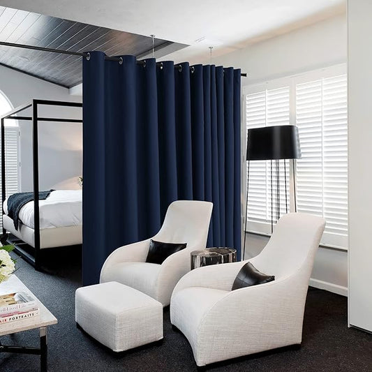 NICETOWN Closet Door Heavy Curtain, Room Dividers Shade Screens Partitions by NICETOWN