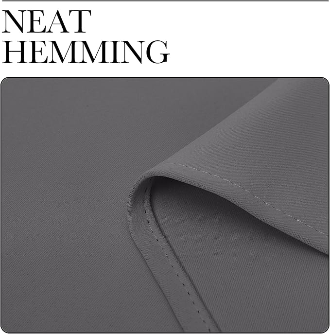 NICETOWN Noise Reducing Blackout Curtains 84" Long - Image 6