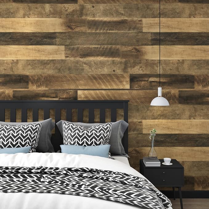 WESTICK Brown Wood Contact Paper Peel and Stick Countertops Waterproof Wood - Image 6