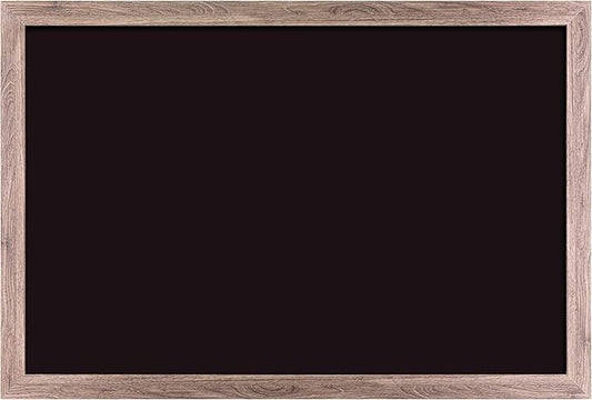 U Brands Magnetic Chalkboard, Rustic Wood Frame, Premium Matte Surface by UBrands