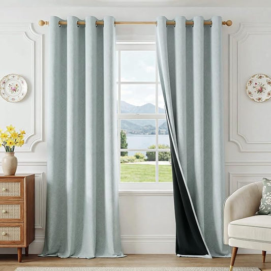 FMFUNCTEX 100% Blackout Curtains by Fmfunctex