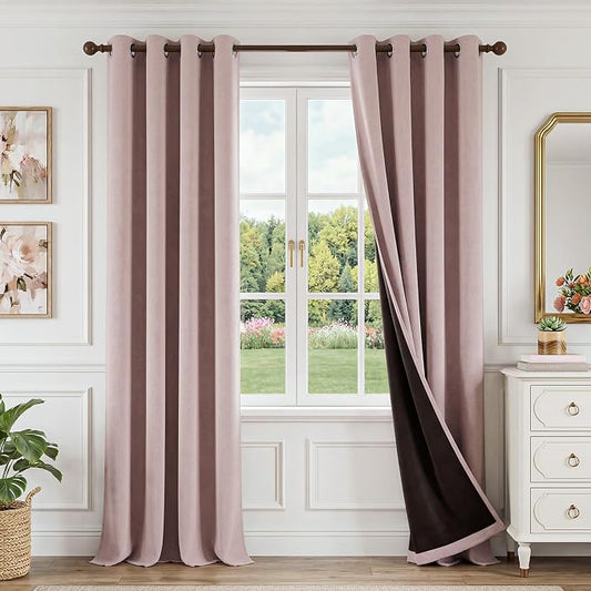 FMFUNCTEX 100% Blackout Curtains by Fmfunctex