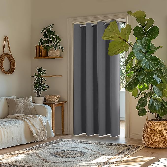 ChrisDowa Blackout Curtains 90 inches Long - Image 2