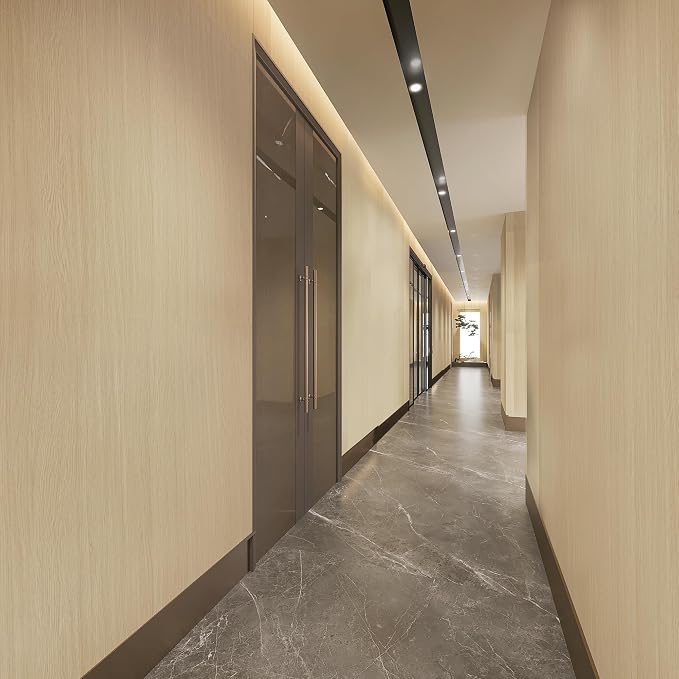 BOMENG White Oak Wood Contact Paper Peel and Stick Light Oak Wallpaper - Image 6