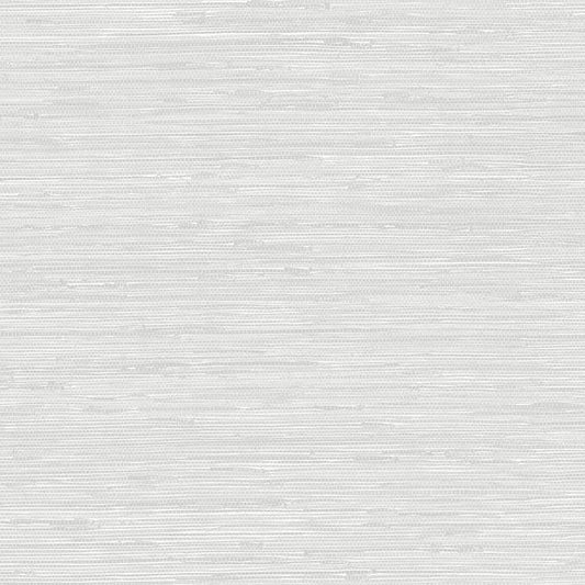 Grasscloth Wallpaper in Silver by Norwall