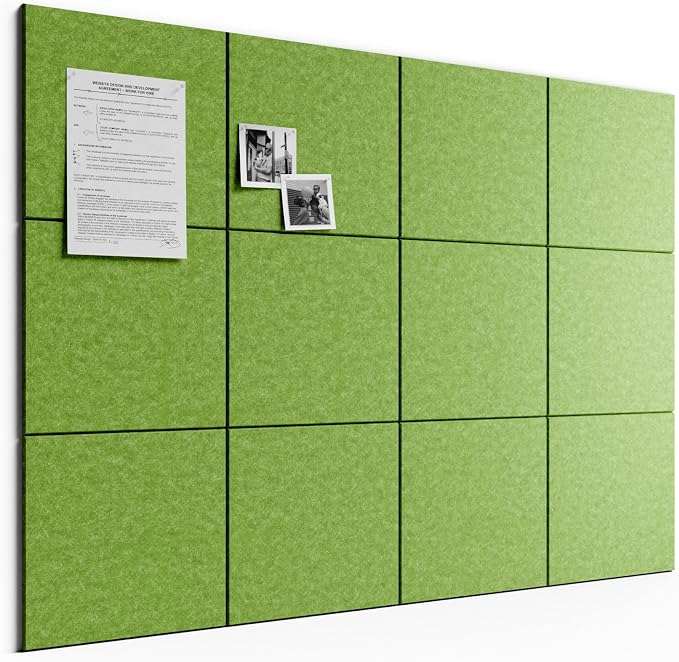 Bumusty Large Cork Board 48" x 36" Alternative by BUMUSTY