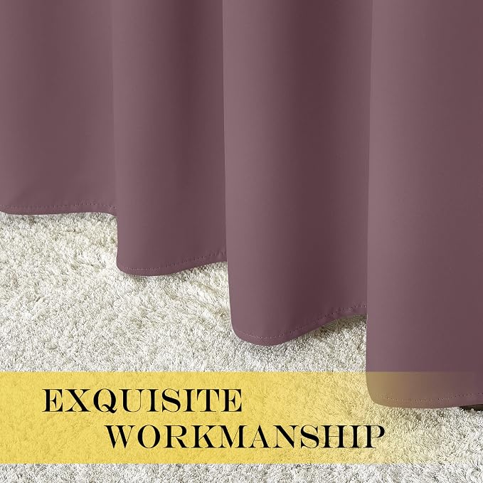 NICETOWN Sliding Door Curtains 95 inches Long - Image 6