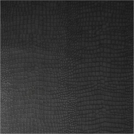32-659 Superfresco Easy Crocodile Black Wallpaper by GrahamandBrown