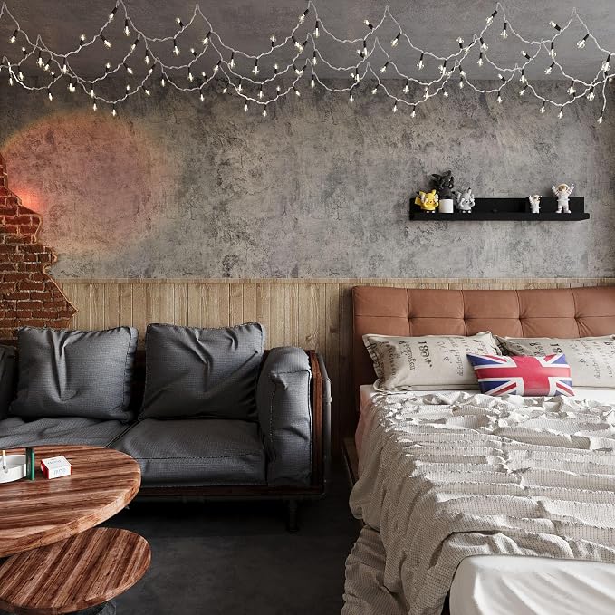 BAYYA Cement Gray Contact Paper Concrete Peel and Stick Wallpaper Industrial - Image 5