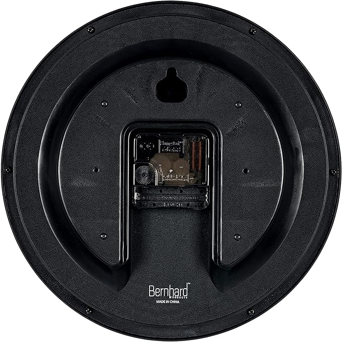 Bernhard Products Navy Wall Clock Silent Non Ticking - Image 6