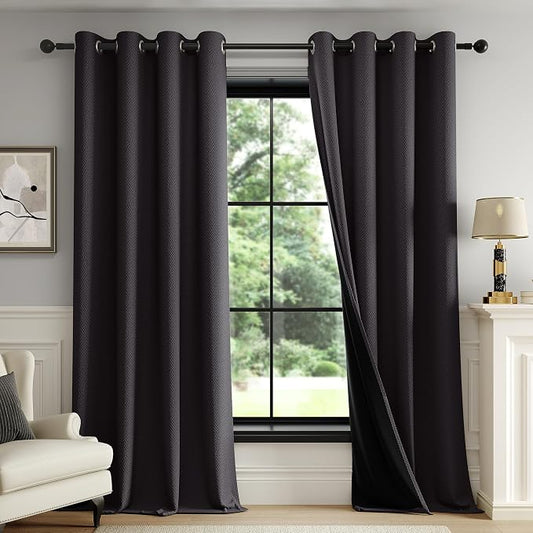 FMFUNCTEX 100% Blackout Curtains by Fmfunctex