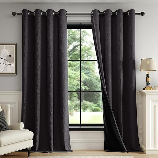 FMFUNCTEX 100% Blackout Curtains by Fmfunctex