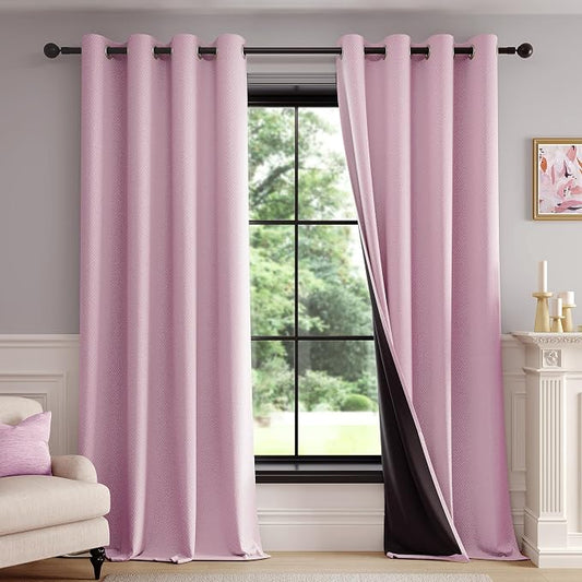FMFUNCTEX 100% Blackout Curtains by Fmfunctex