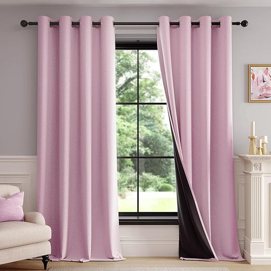 FMFUNCTEX 100% Blackout Curtains by Fmfunctex