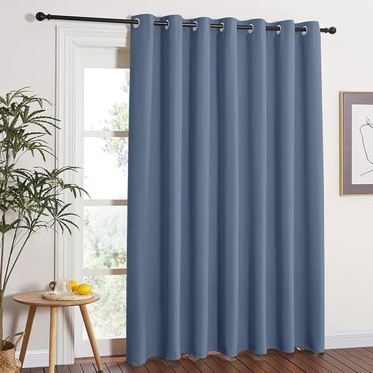 NICETOWN Sliding Glass Door Blackout Curtain by NICETOWN