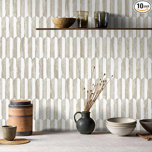 Vamos Peel and Stick Backsplash Seamless Tile by VamosTile