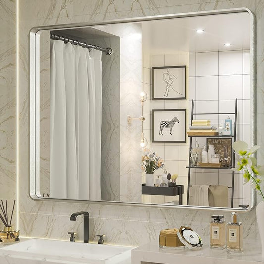 TETOTE 40 x 30 Inch Bathroom Mirror by TETOTE
