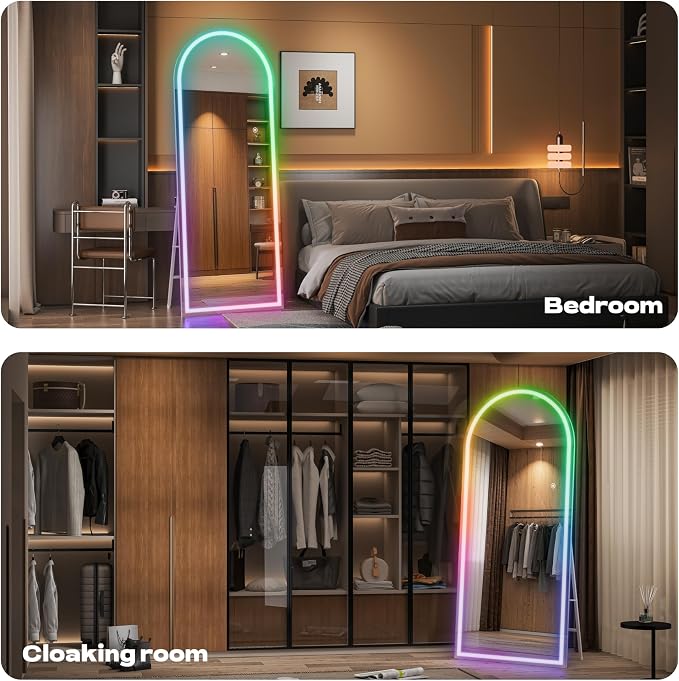 Hasipu Arch Full Length Mirror 77 x 30 in - Image 4