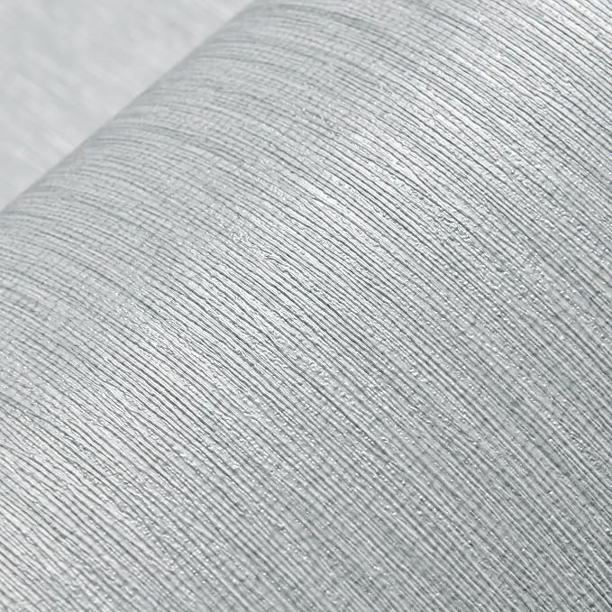 Haimin Grasscloth Wallpaper Peel and Stick 20.9in X 393in Fabric Contact Paper by HaiminHomeDecorWallpaper