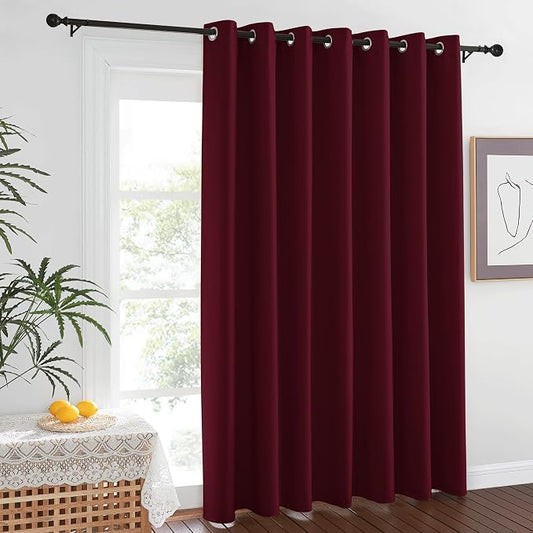 NICETOWN Blackout Room Divider Curtains 84 inch Length, Grommet Energy Saving by NICETOWN