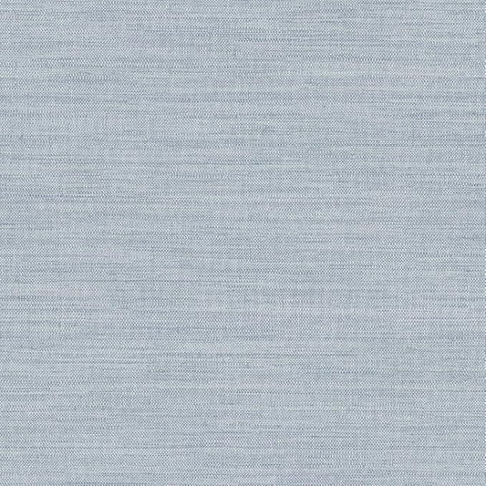 Tempaper Textured Powder Blue Horizontal Faux Grasscloth Removable Peel and by TempaperCo
