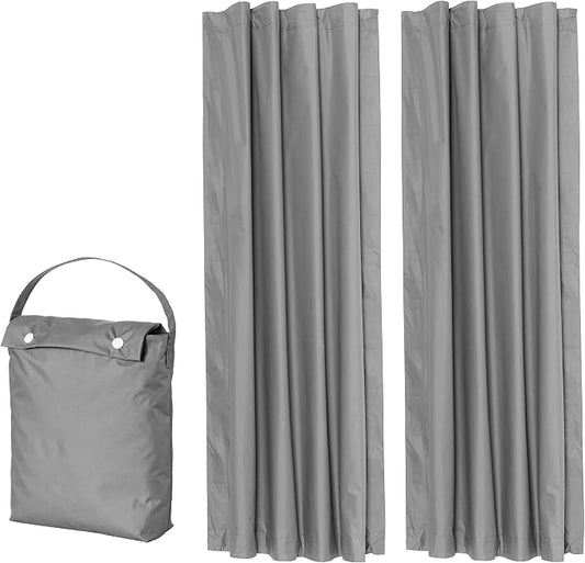 Amazon Basics Portable Energy Saving Noise Reducing Blackout Curtain Shade by AmazonBasics