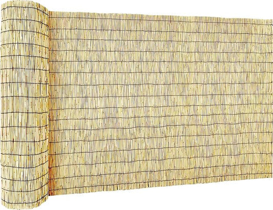 Reed Fencing Rolls, Decorative Bamboo Fencing 5ft High Roll Reed Screen by Unknown