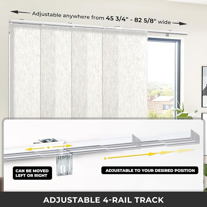 UNISHADES Panel Track Blinds, Vertical Blinds - Image 4