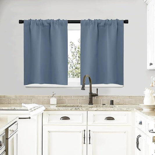 NICETOWN RV Blackout Curtains for Camper Windows, Short Blackout Curtains & by NICETOWN