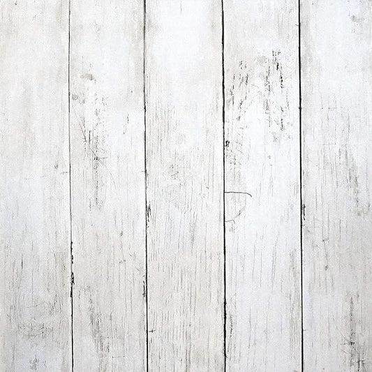 CiCiwind 82Ft×17.7In White Grey Wallpaper Wood Peel and Stick Wall Paper by CiCiwind